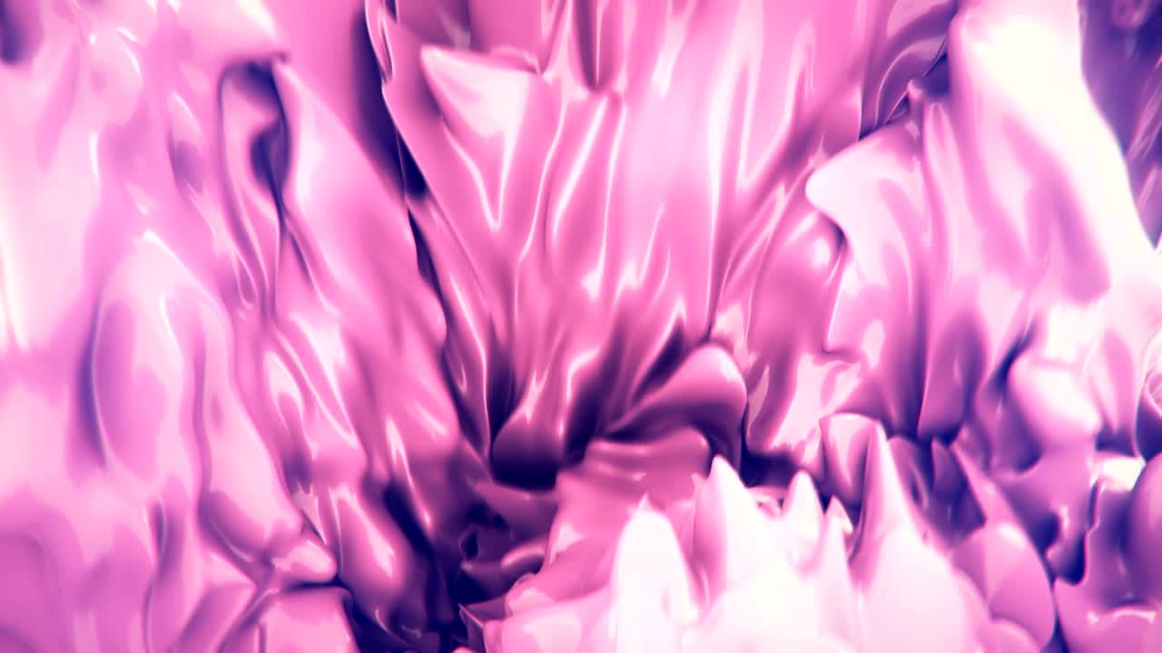 fondo de bucle sin costuras de un líquido brillante.