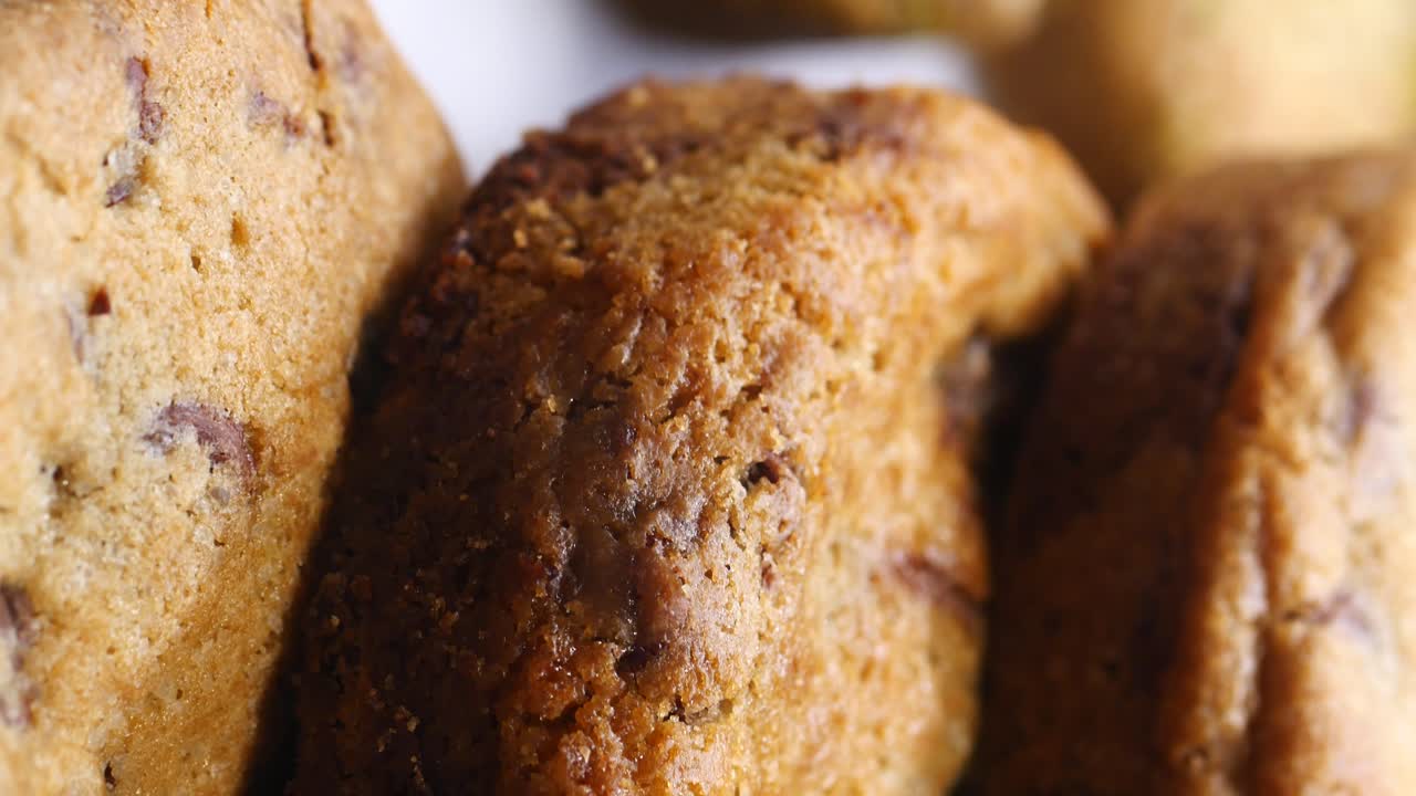 Close-up of Chocolate Chip Cookies