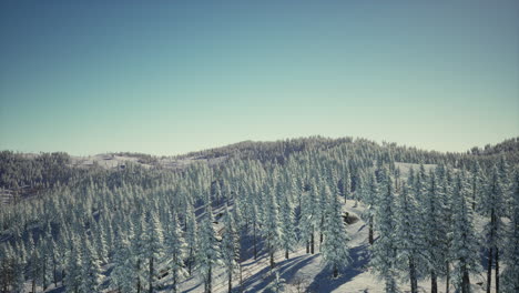 Herrliche-Alpenlandschaft-Im-Winter