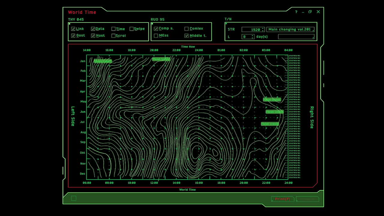 Retro HUD UI
