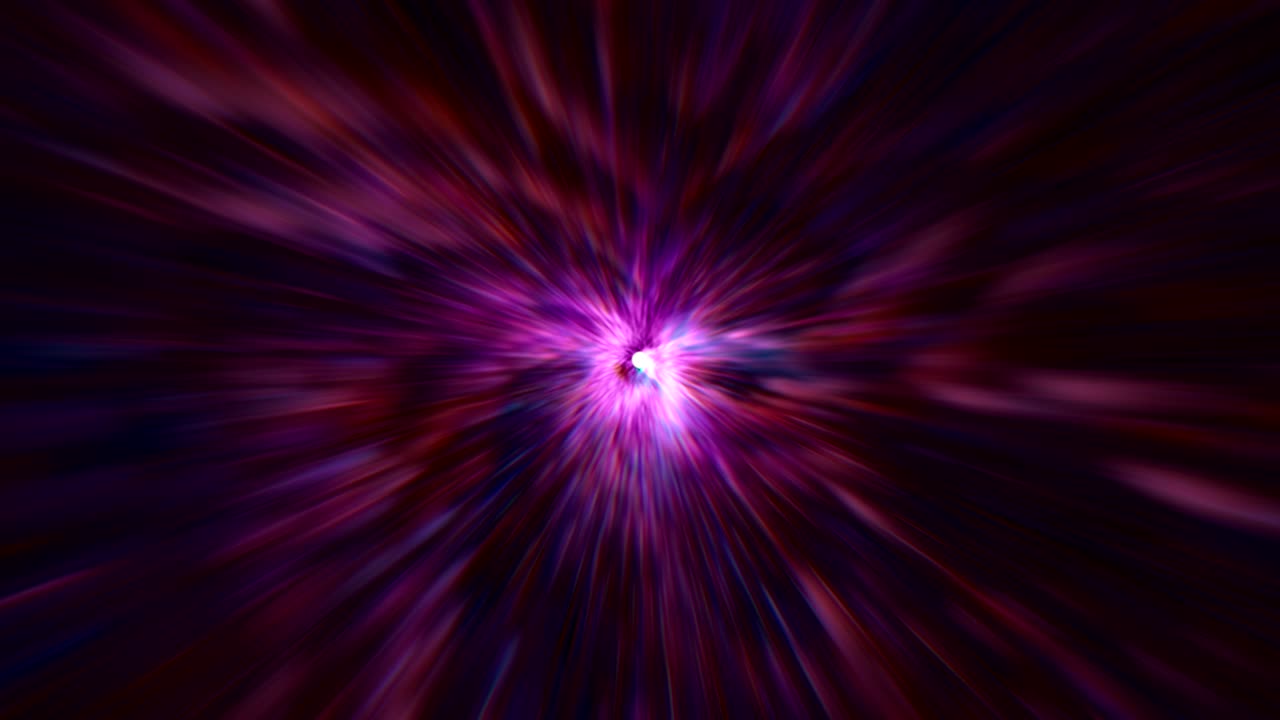 An abstract concept of time travel - seamless looping