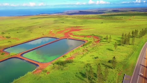 aerial over rural molokai hawaii 1