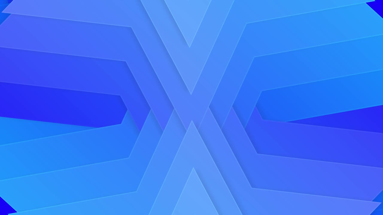 fondo en forma de pentágono azul