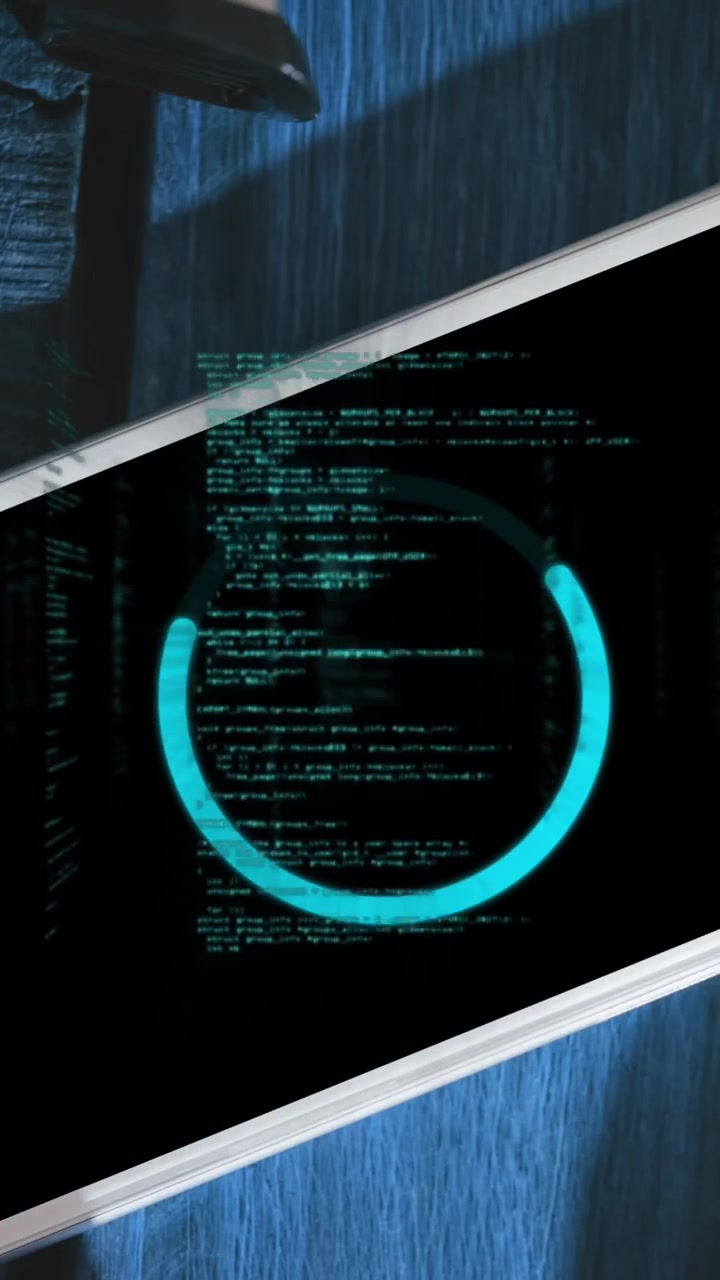 Animation of data processing over electronic devices