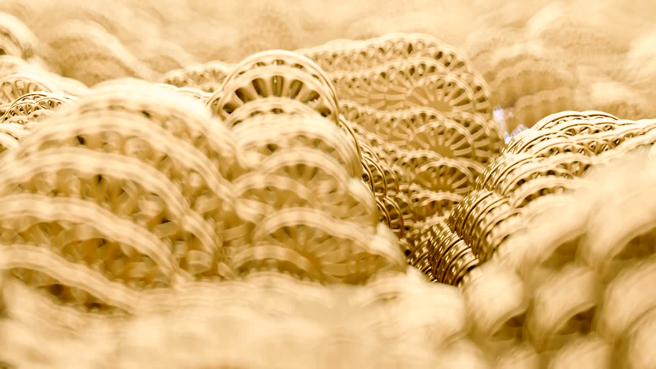 forma de onda abstracta. animación en 4k y uhd.