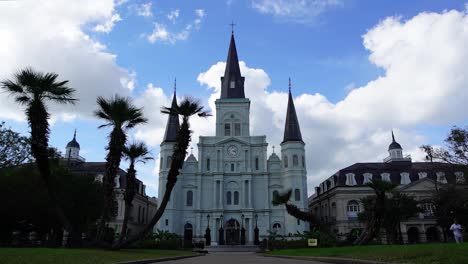 Zeitraffer-Der-Kathedrale-Von-New-Orleans