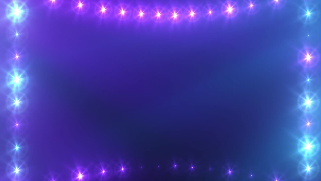 animación de bucle de luz conducida por el brillo de la etapa