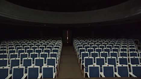 el interior del teatro