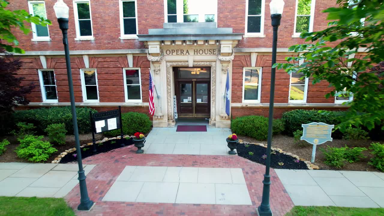 abbeville 사우스 캐롤라이나, abbeville sc, 오페라 하우스 공중