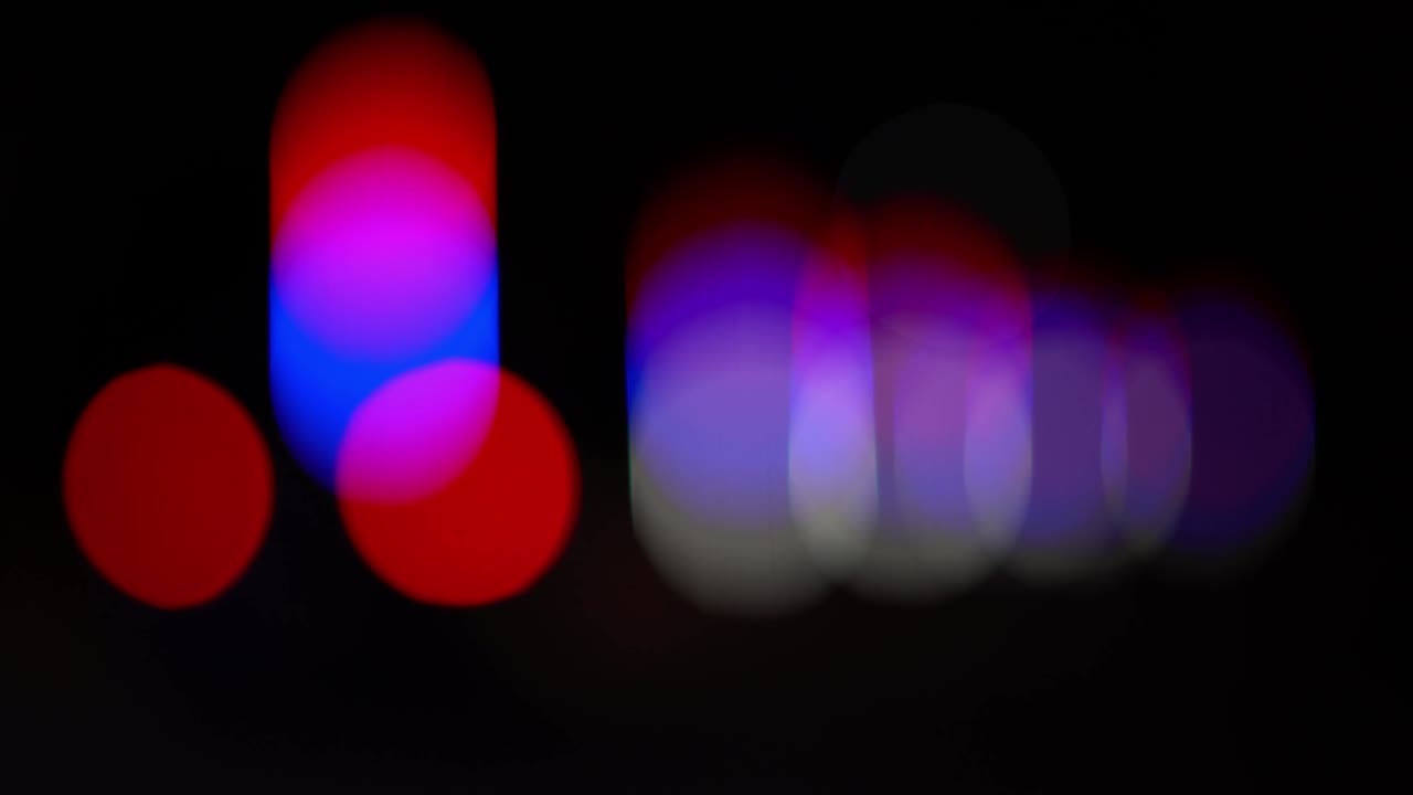 Blur of Bokeh light car and lights street on road in the city, background abstract on night. New year or Christmas festival concept.