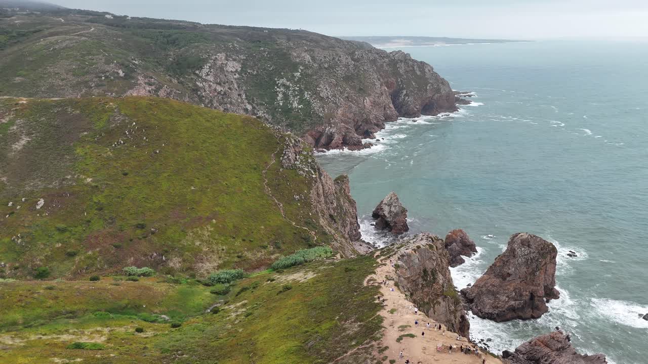 Coastal Cliffs of Cabo da Roca, Portugal