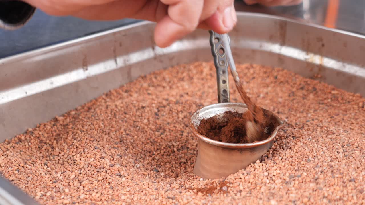 터키 커피 준비