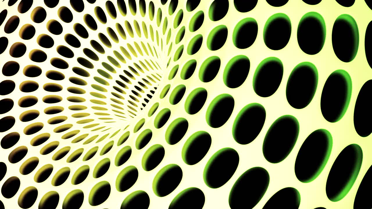 Abstrakt geometrisk mønstertunnel