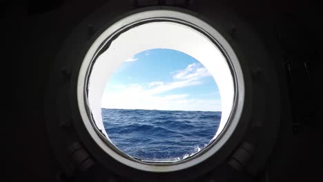 ship window view