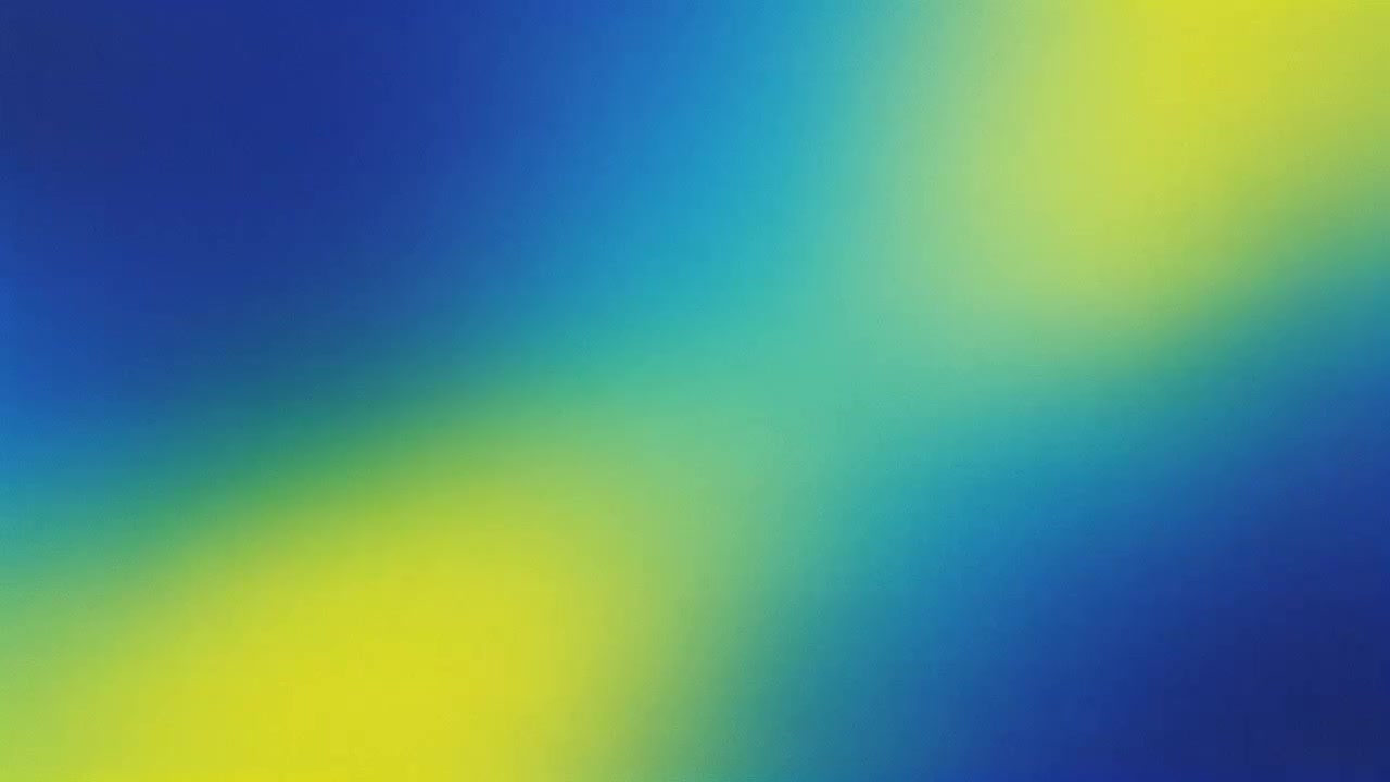 Sfondo animato astratto con sfumatura delicata blu e gialla