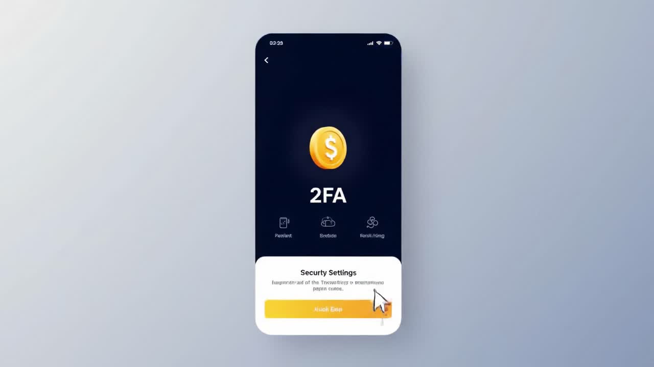 This clip demonstrates the procedure for enabling two-factor authentication to enhance online security. Clear steps guide users through the setup process, ensuring safer account access.
