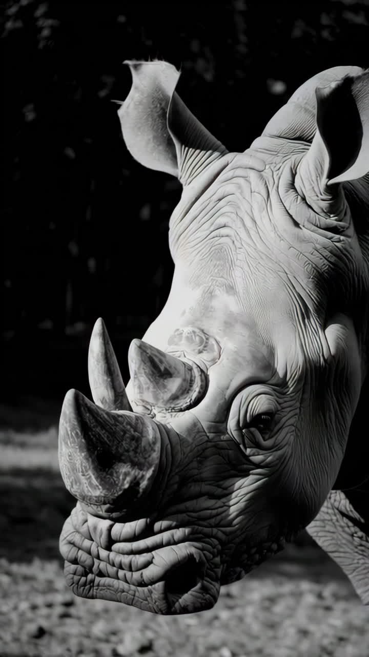 Close-up of a Rhinoceros