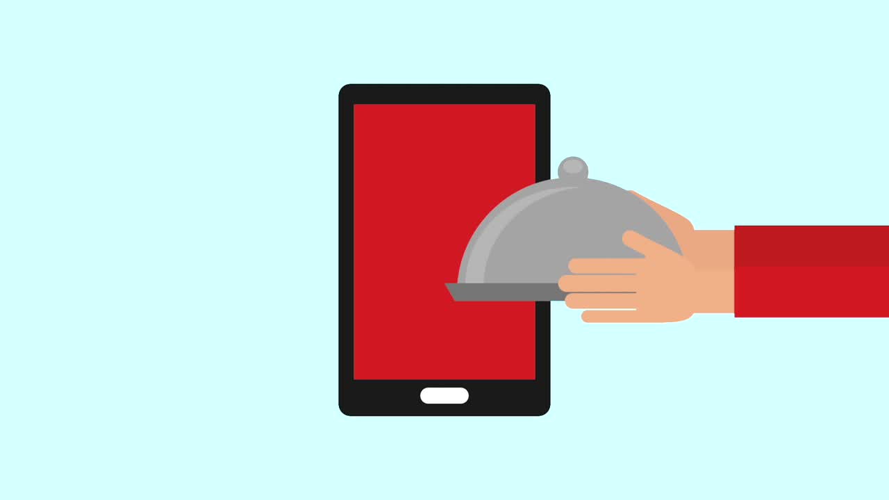 식품 배달과 관련된