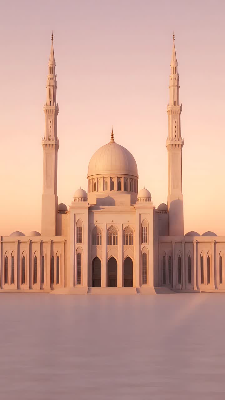 Eid al-Adha Moschea Sfondo islamico 4K