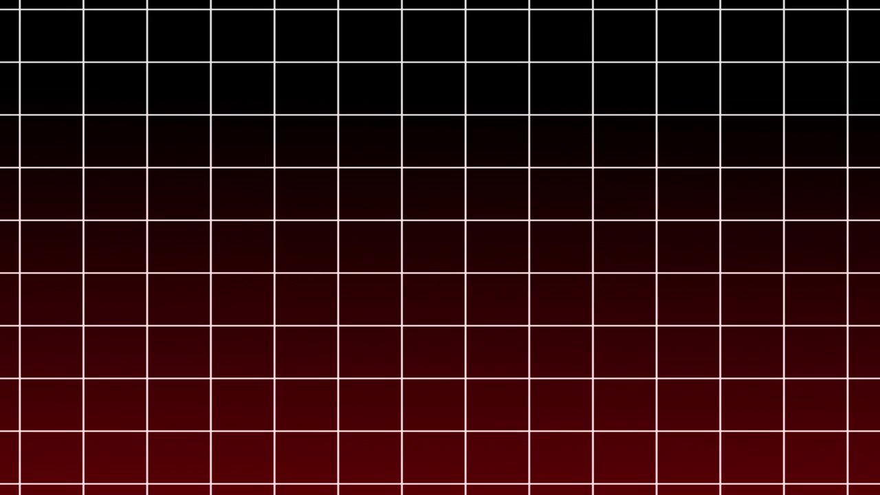 Animated Grid Pattern with Black and Red Gradient Background