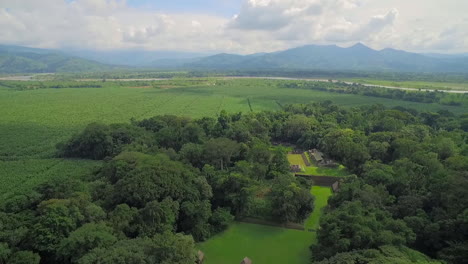 An-aerial-shot-of-the-Mayan-ruins-of-Quirigua-1