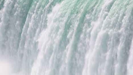 fresh waters crashes over niagara falls, ontario, canada