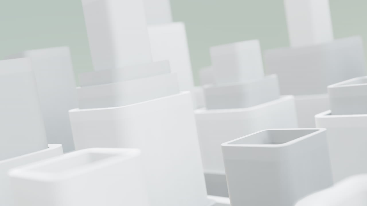 추상적인 색 도시 풍경