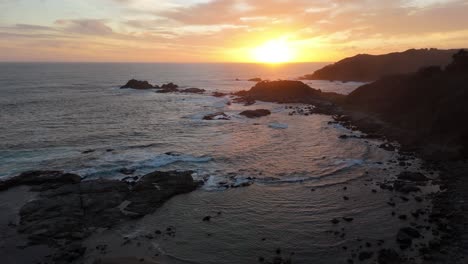 quintay valparaiso chile tunquen winter sunset night
