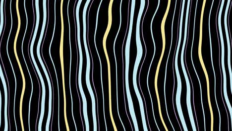 wavy lines abstract background. seamless looping