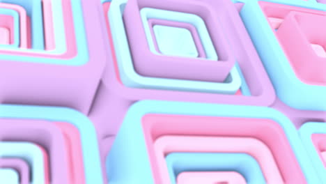 abstract pastel geometric shapes