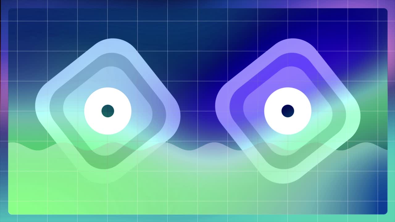 층층의 모양을 가진 추상적인 기하학적 배경