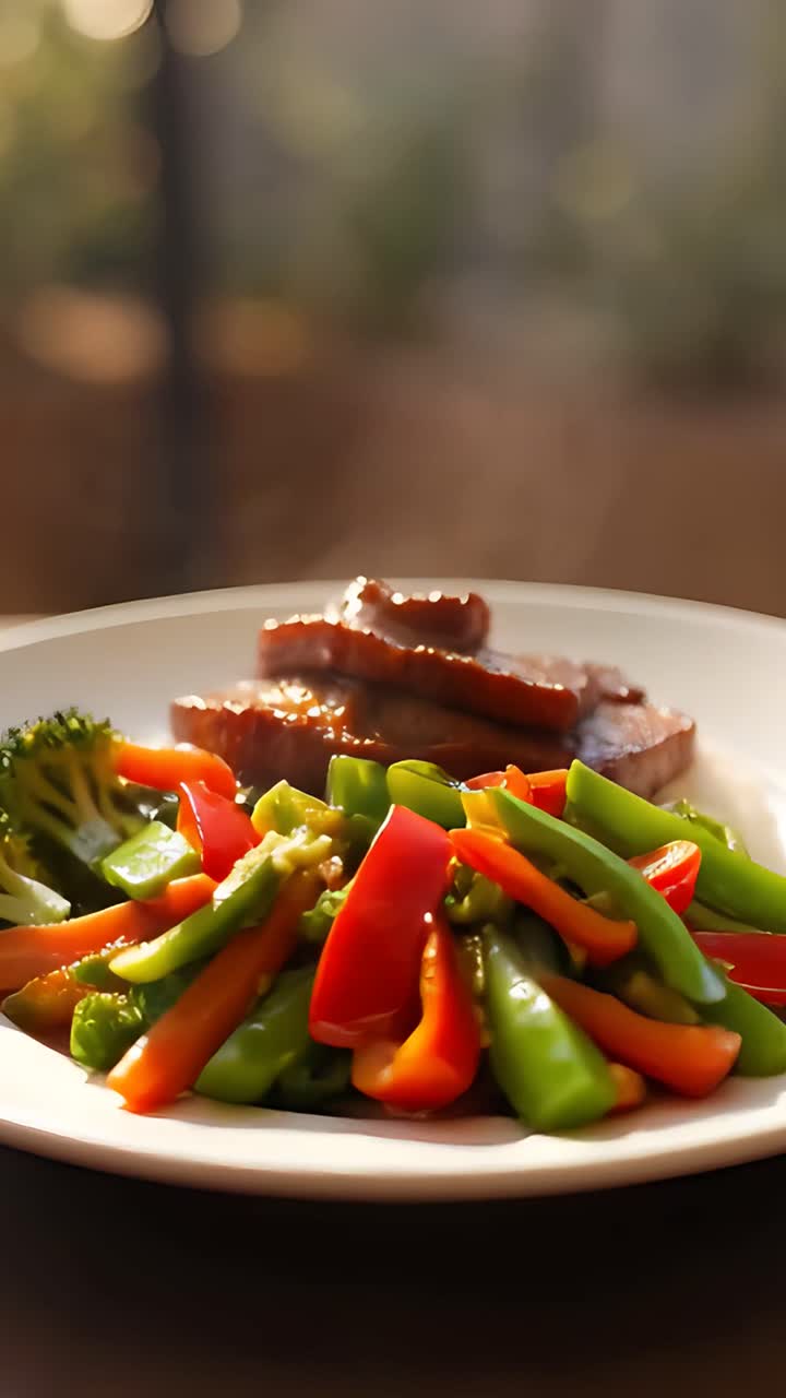 Comida china 4K