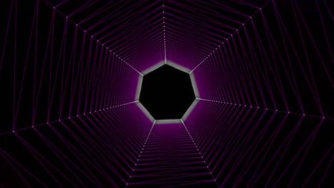 abstract seamless tunnel motion background 4k