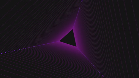 abstract black and purple striped pattern with triangle design element