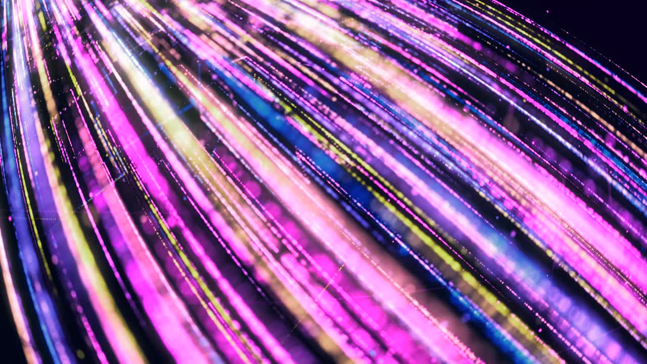 líneas brillantes abstractas