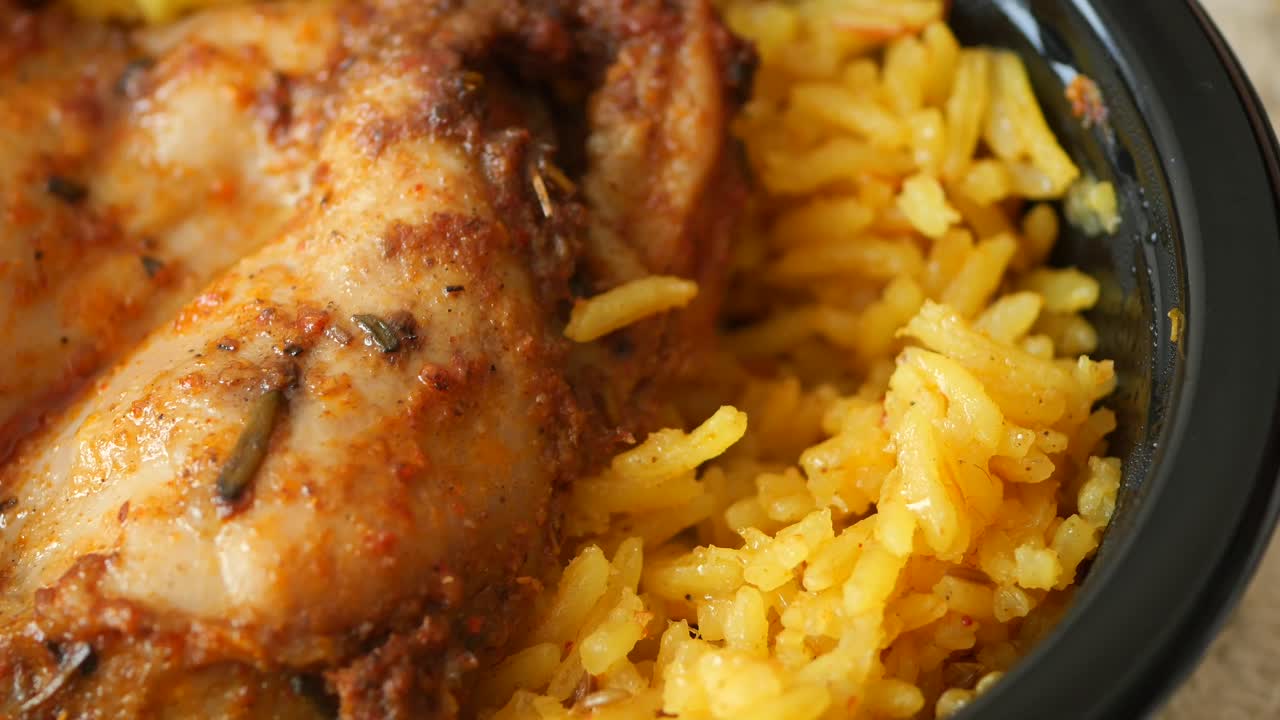 Pollo y arroz