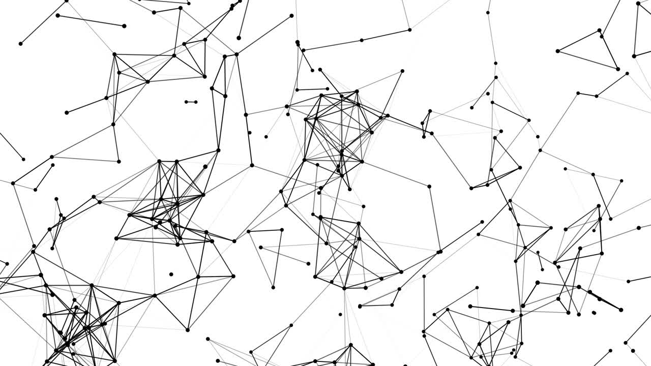 Connection structure animation