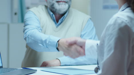 doctor and patient meeting