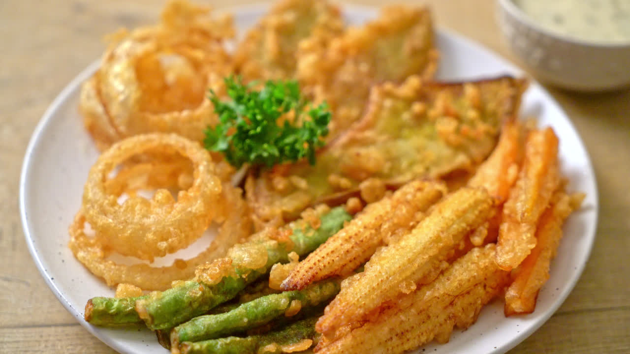 野菜炒めor天ぷら