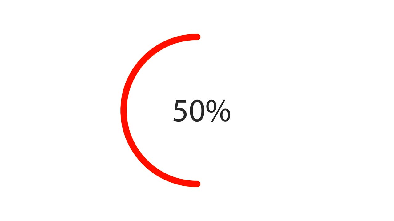 barra de carga negra de animación con canal alfa