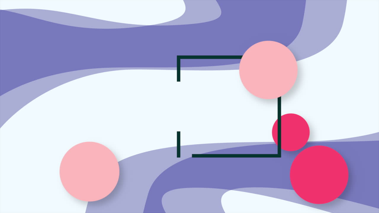 movimiento abstracto geométrico puntos y ondas colorido fondo líquido