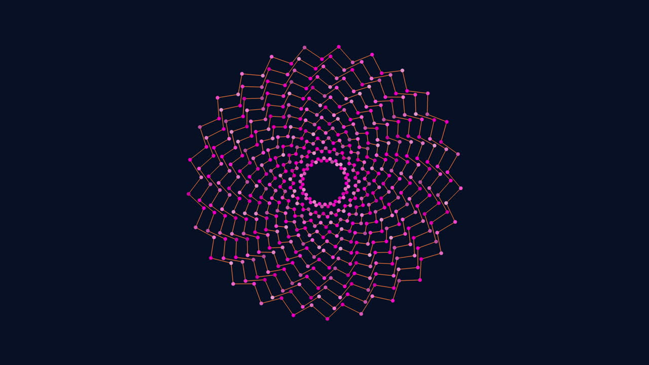 visualización del campo magnético líneas de fuerza en un campo centrado