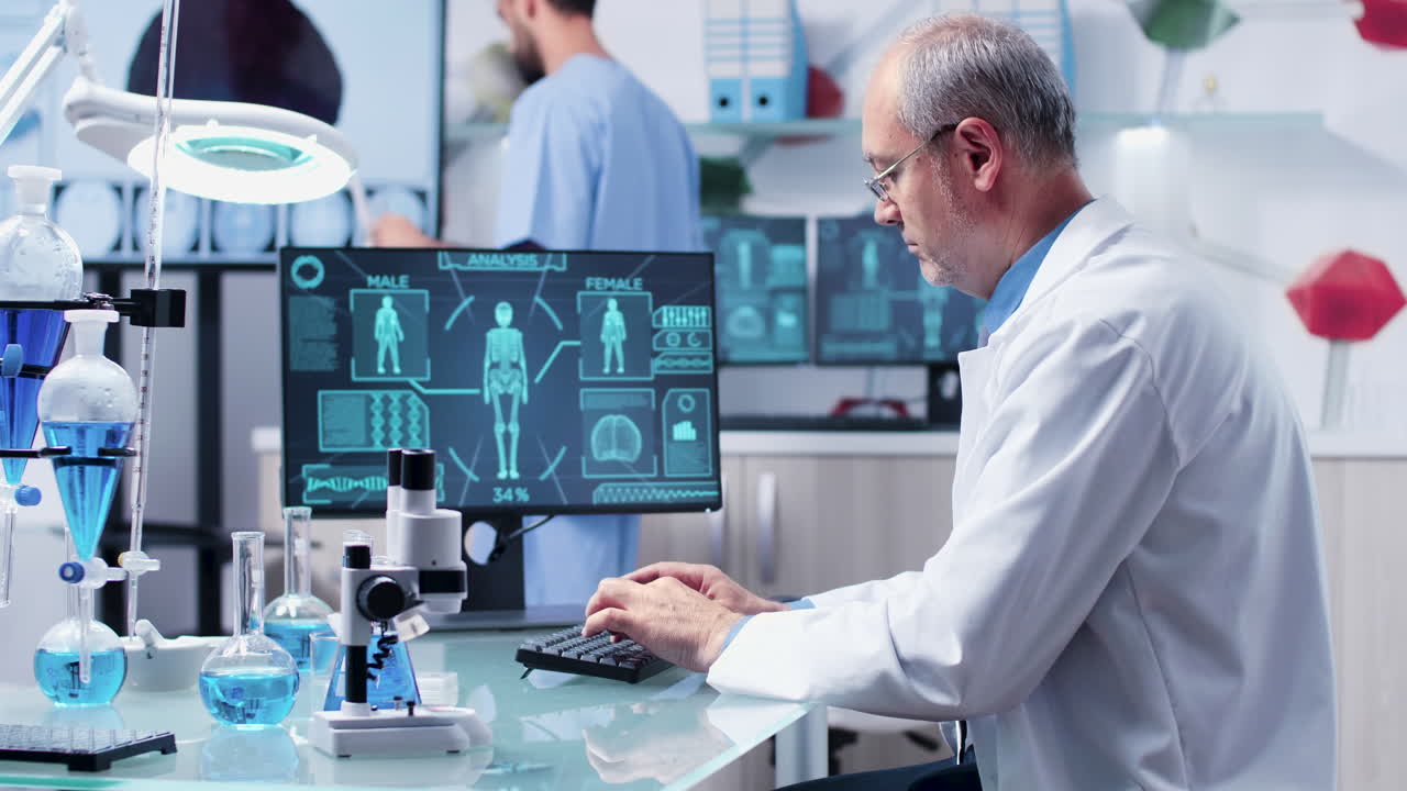 Scientists Conducting Medical Research in a Laboratory