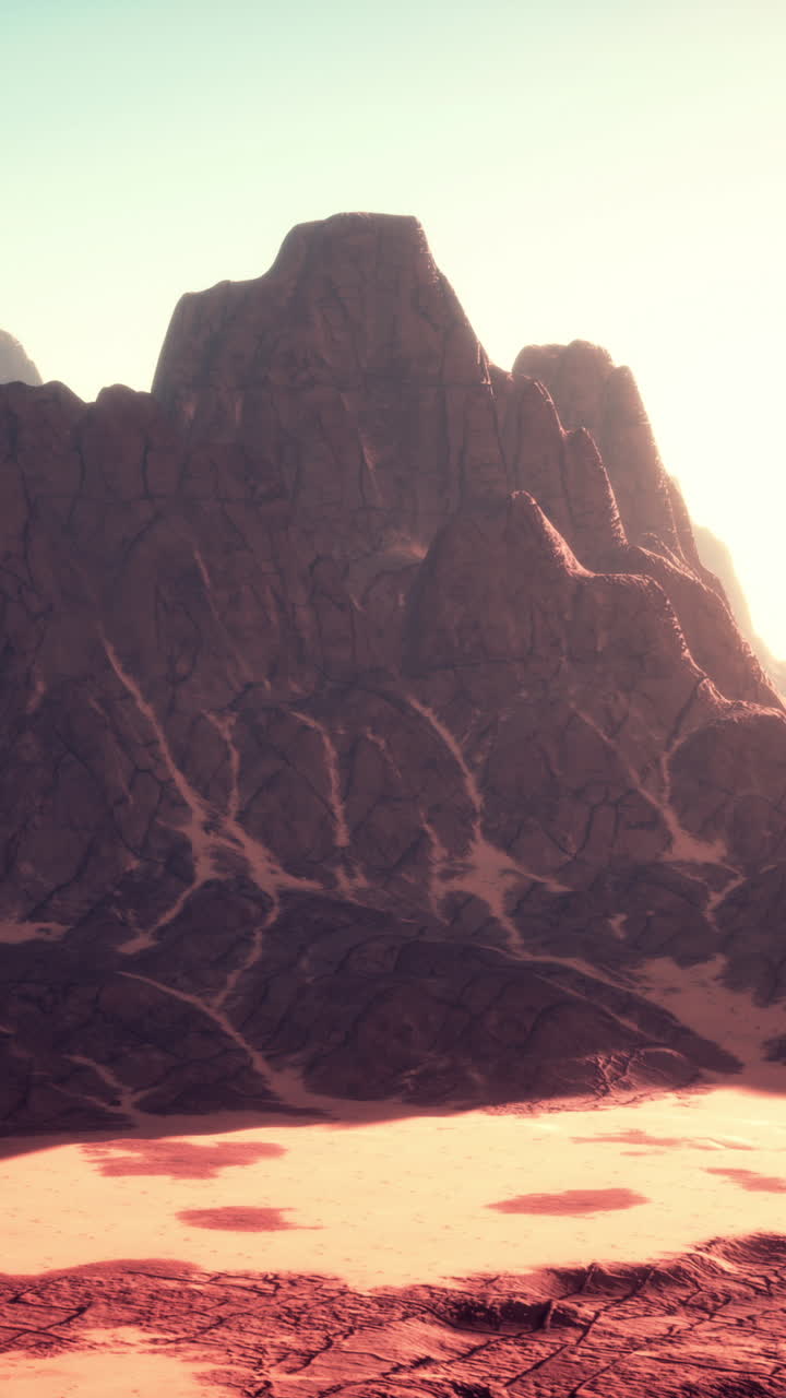 un impresionante paisaje desértico