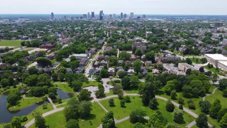 Franklin-Park-and-Franklin-Park-Conservatory---Spring---Aerial-Drone