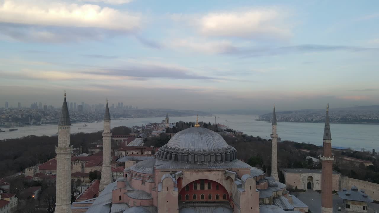 hagia sophia video aéreo
