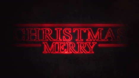 Merry-Christmas-with-text-in-star-war-style-in-dark-galaxy-in-80s-style