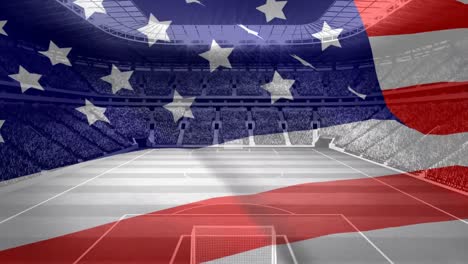 american flag video