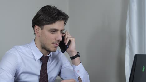 job interview on phone