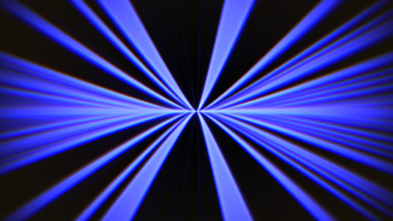 rayos y líneas azules abstractas en estilo de los años 80